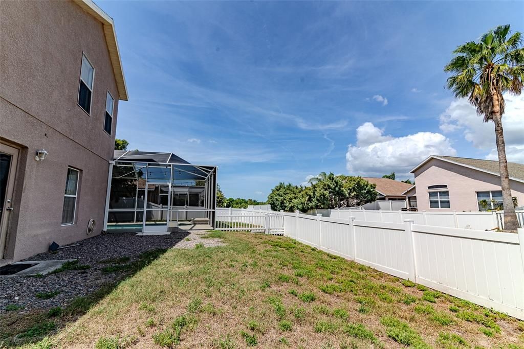 Backyard, Exterior