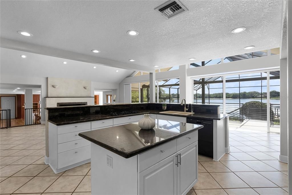 Interior, Kitchen, Recessed Lighting, Water