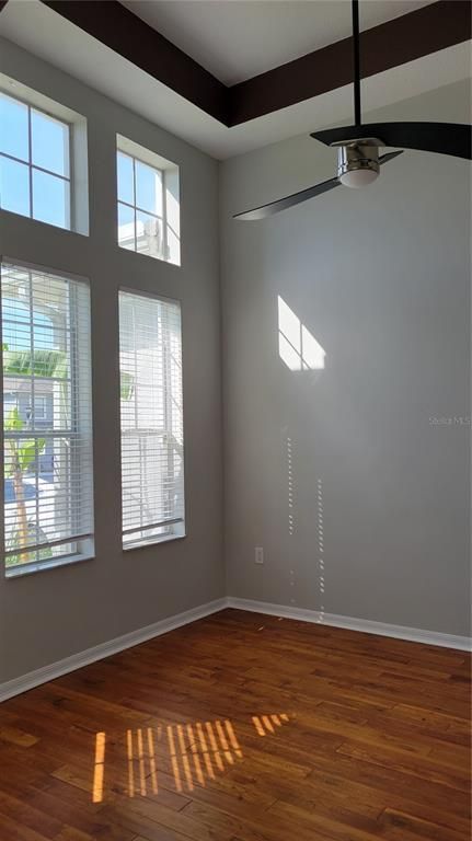 Empty room, Interior, Wood Texture Flooring