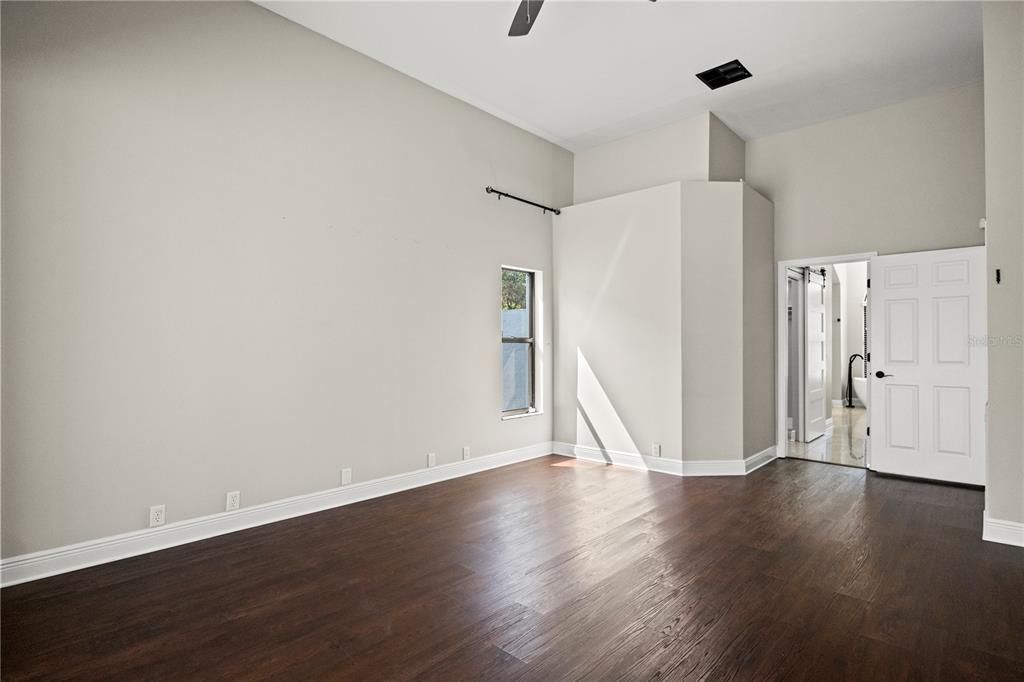 Empty room, Interior, Wood Texture Flooring