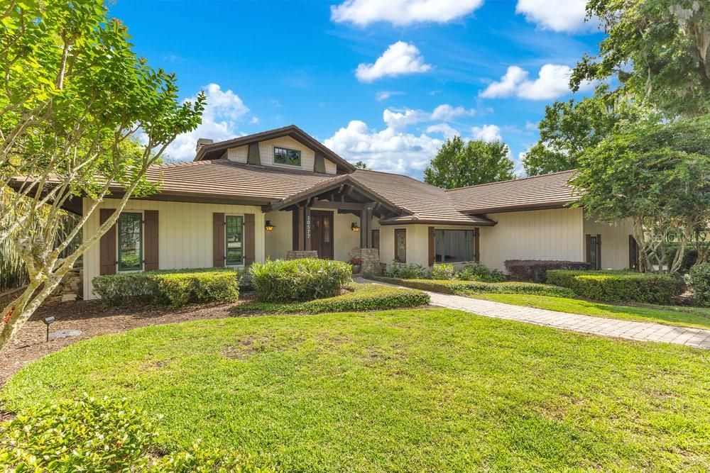 Backyard, Exterior, Facade, Ranch