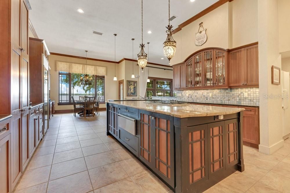 Dining room, Interior, Kitchen, Pendant Lights, Recessed Lighting