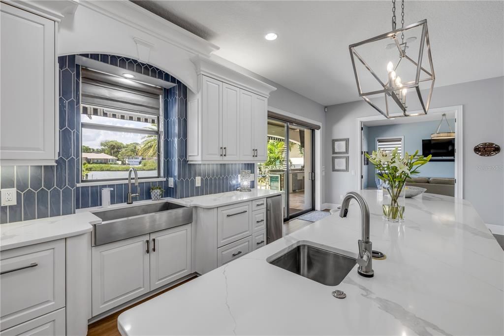 Interior, Kitchen, Pendant Lights, Recessed Lighting