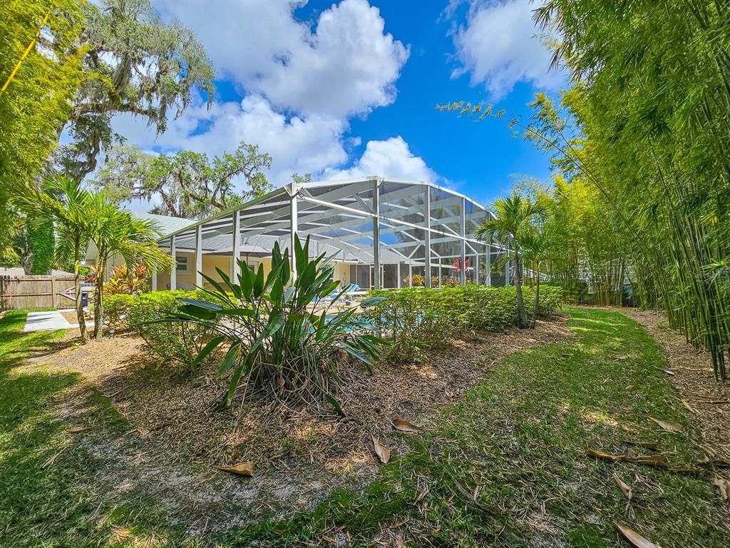 Backyard, Exterior