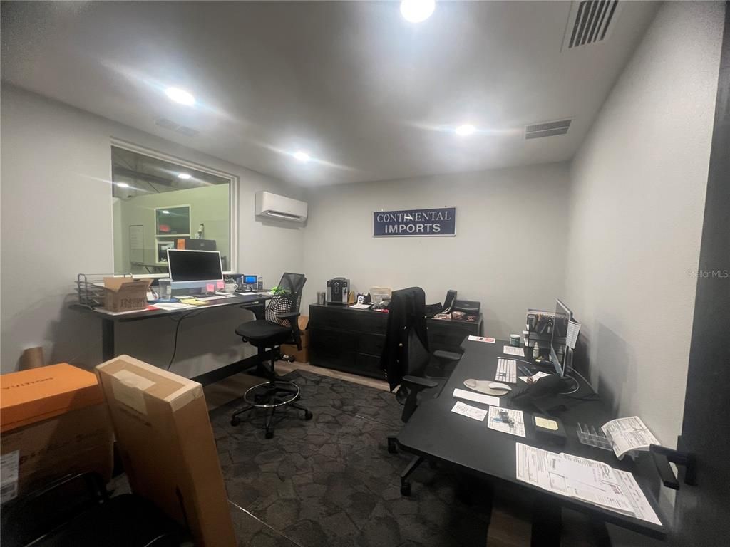 Home Office, Interior, Recessed Lighting