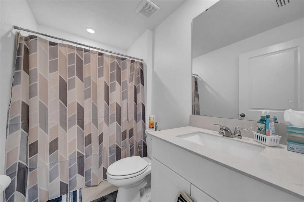 Bathroom, Interior, Recessed Lighting