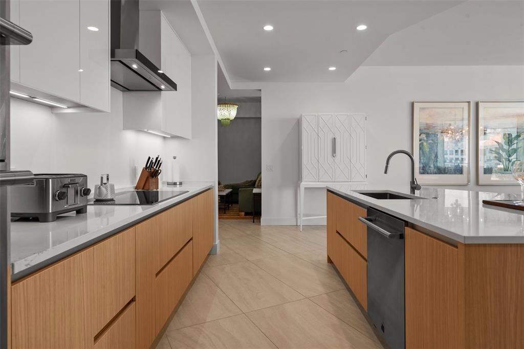 Interior, Kitchen, Recessed Lighting, Stainless Steel Appliances