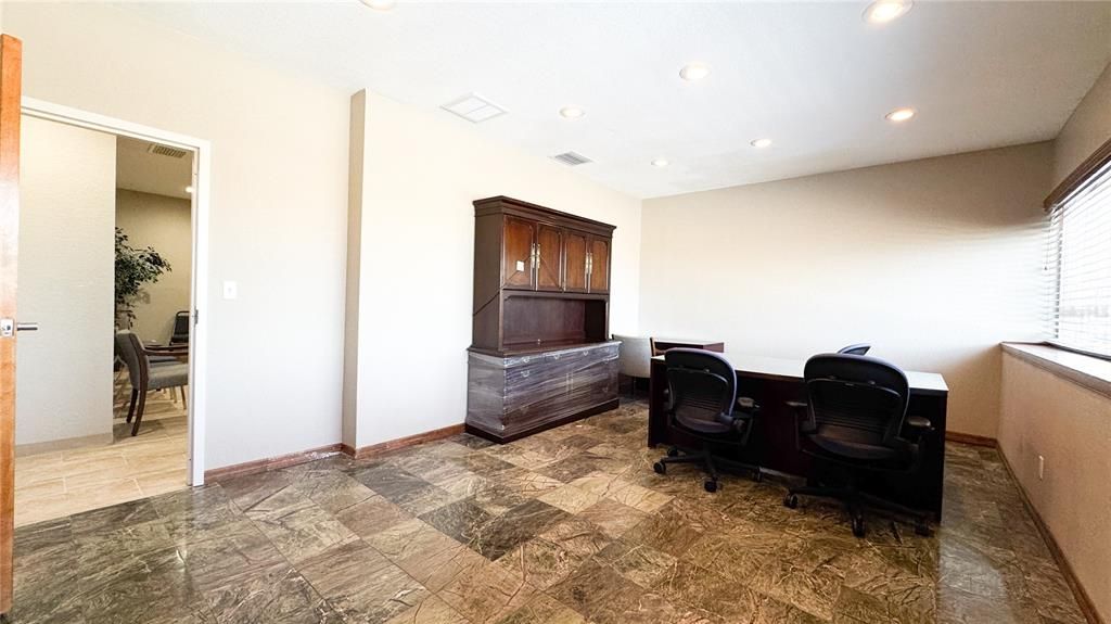 Home Office, Interior, Recessed Lighting