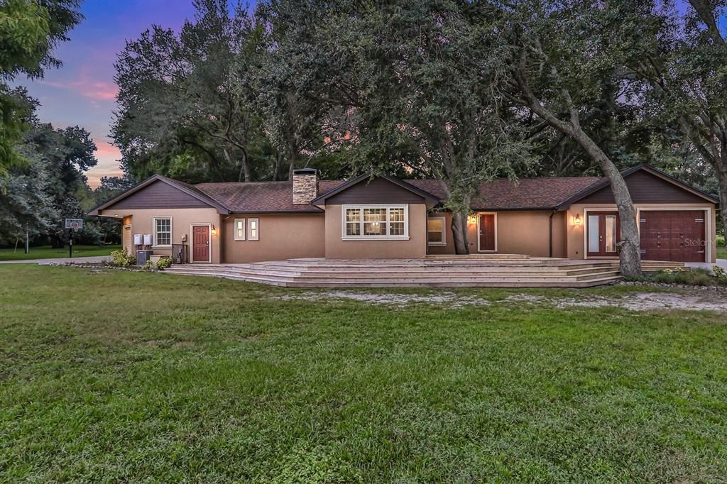 Backyard, Detached Garage, Exterior