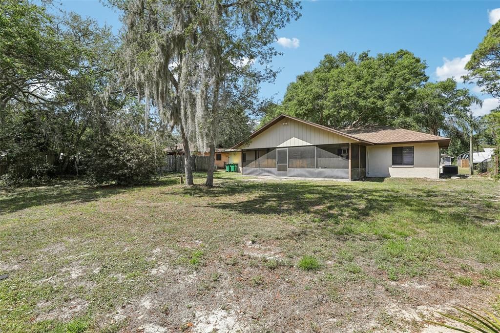Backyard, Exterior