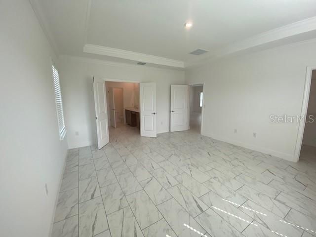 Empty room, Interior, Marble, Recessed Lighting