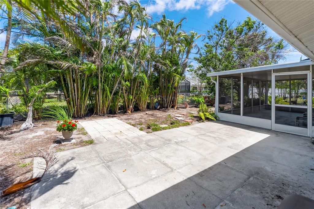 Backyard, Exterior