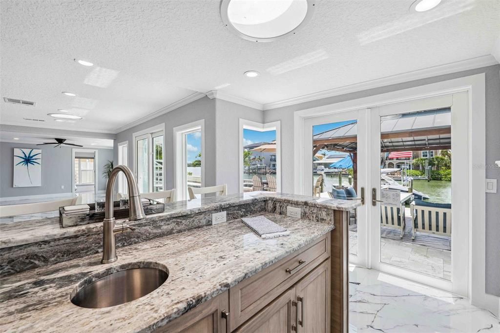 Interior, Marble, Recessed Lighting