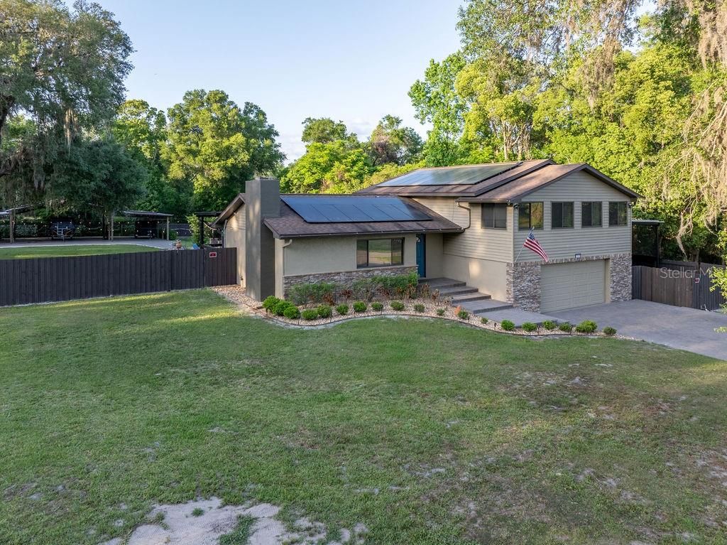 Backyard, Exterior, Solar Panels