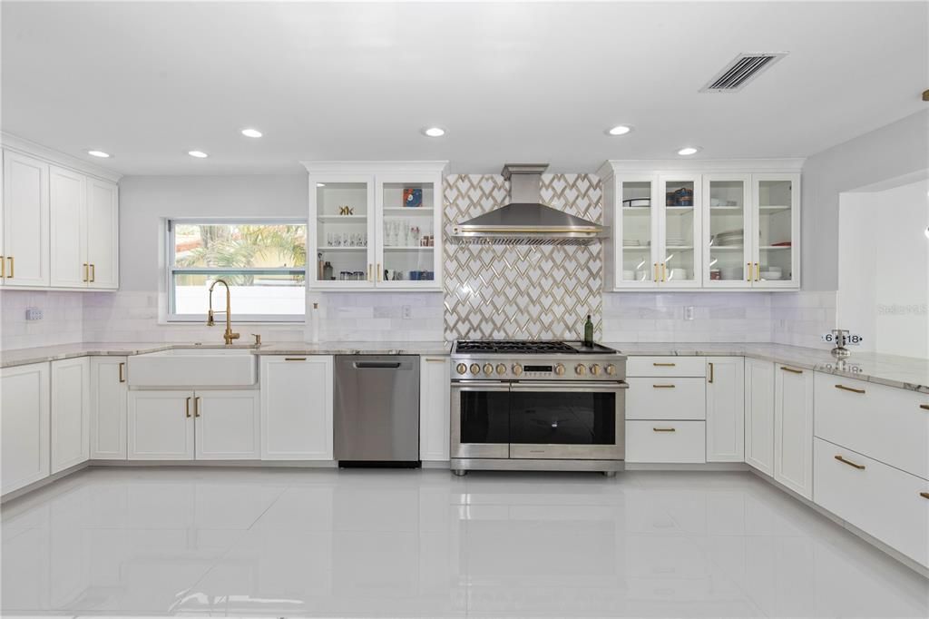 Interior, Kitchen, Recessed Lighting, Stainless Steel Appliances