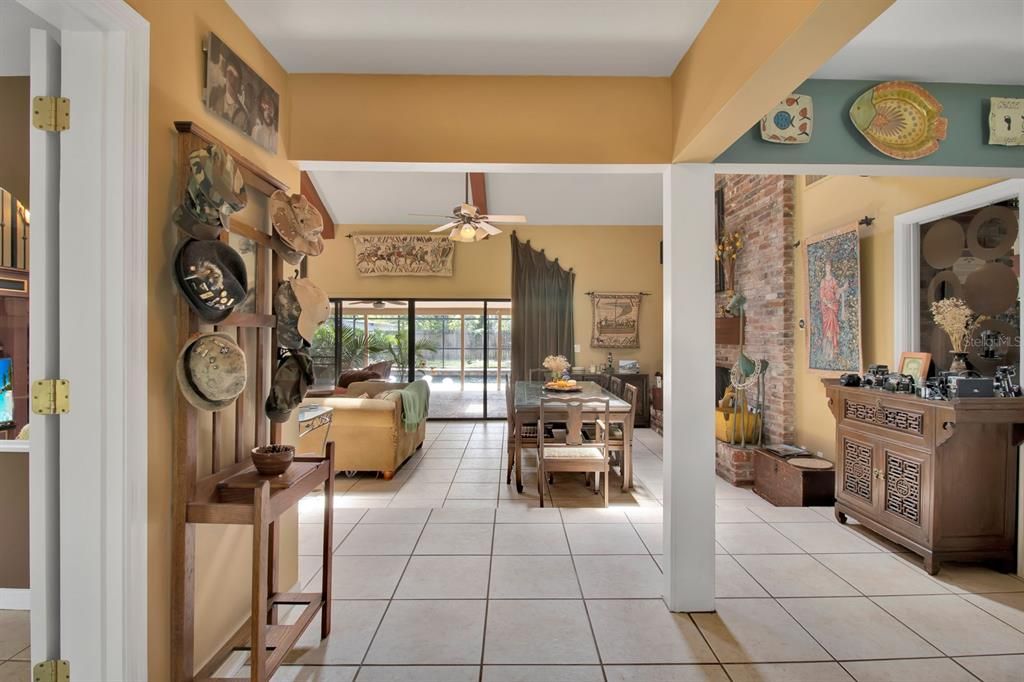 Dining room, Interior, Living room