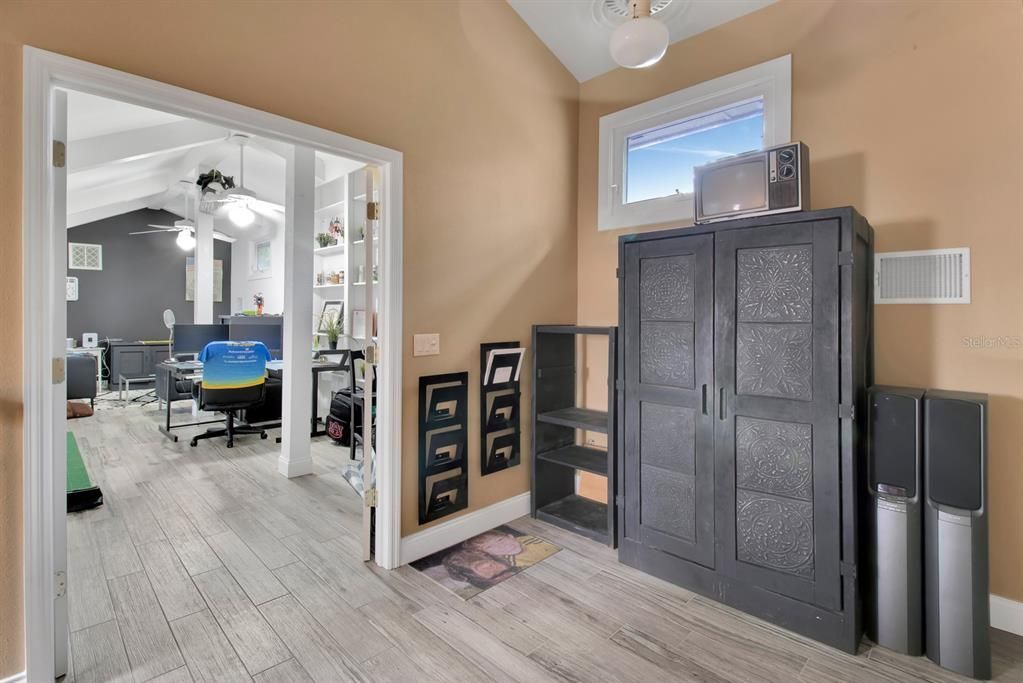 Home Office, Interior, Wood Texture Flooring