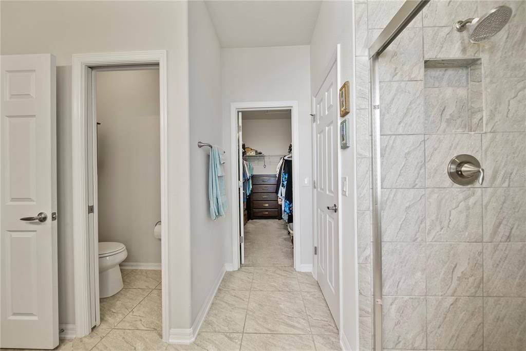 Bathroom, Interior, Marble Walls