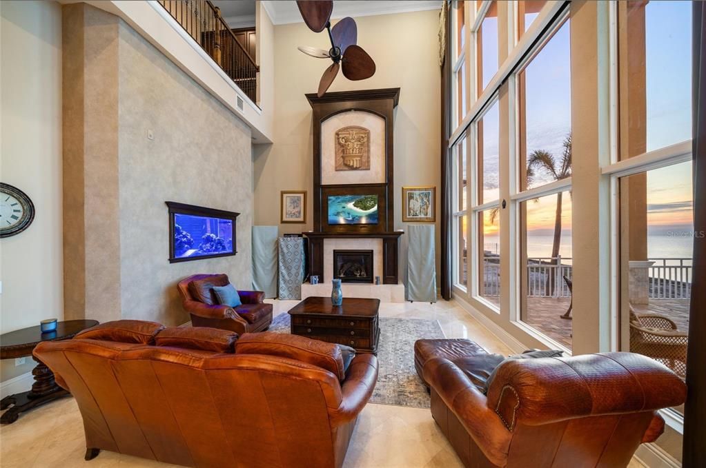 Fireplace, Interior, Living room, Wood Texture Flooring