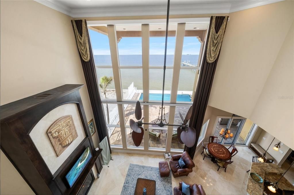 Interior, Living room, Recessed Lighting, Water