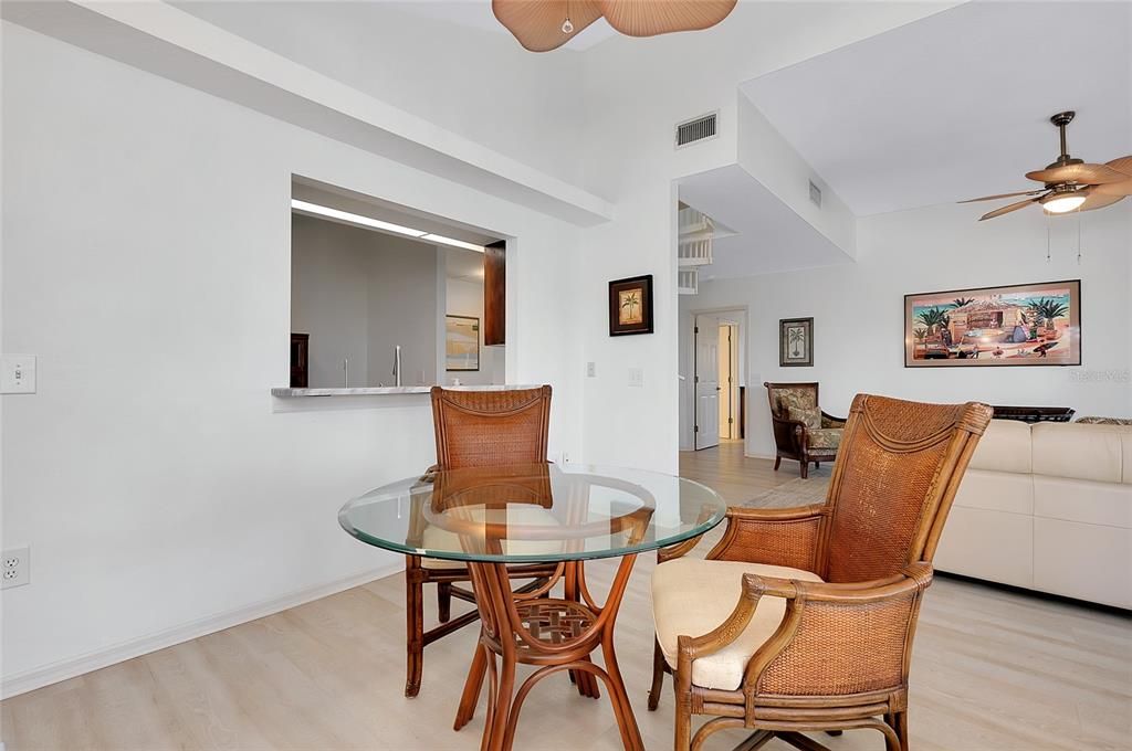 Dining room, Interior, Wood Texture Flooring