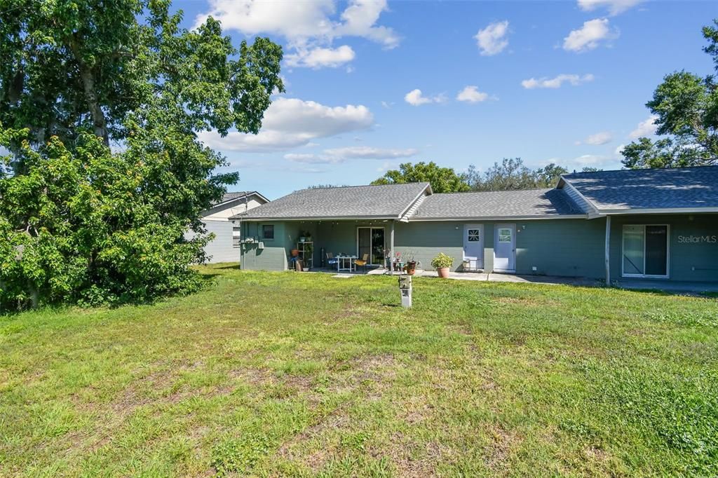 Backyard, Exterior