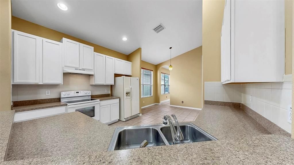 Interior, Kitchen, Pendant Lights, Recessed Lighting