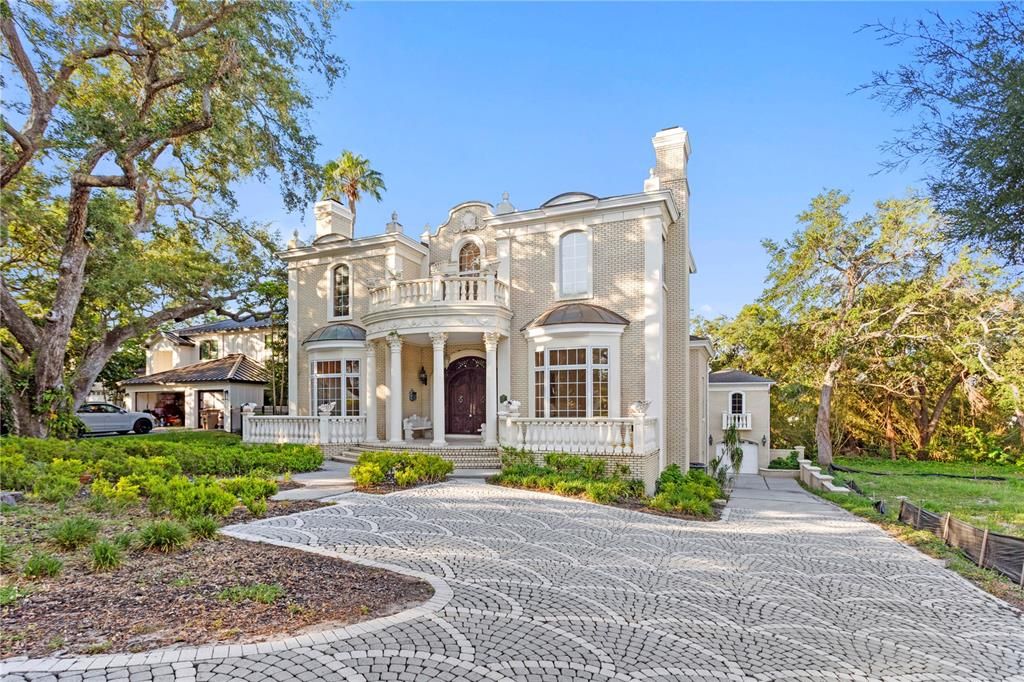 Backyard, Exterior, Facade, French Provincial