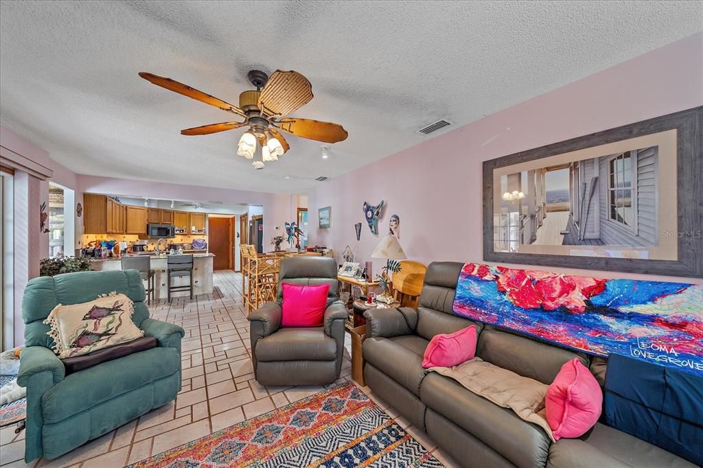 Interior, Kitchen, Living room