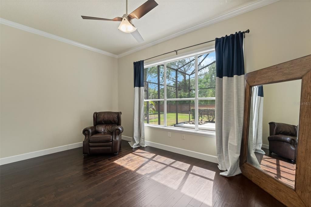Interior, Sun Room, Wood Texture Flooring