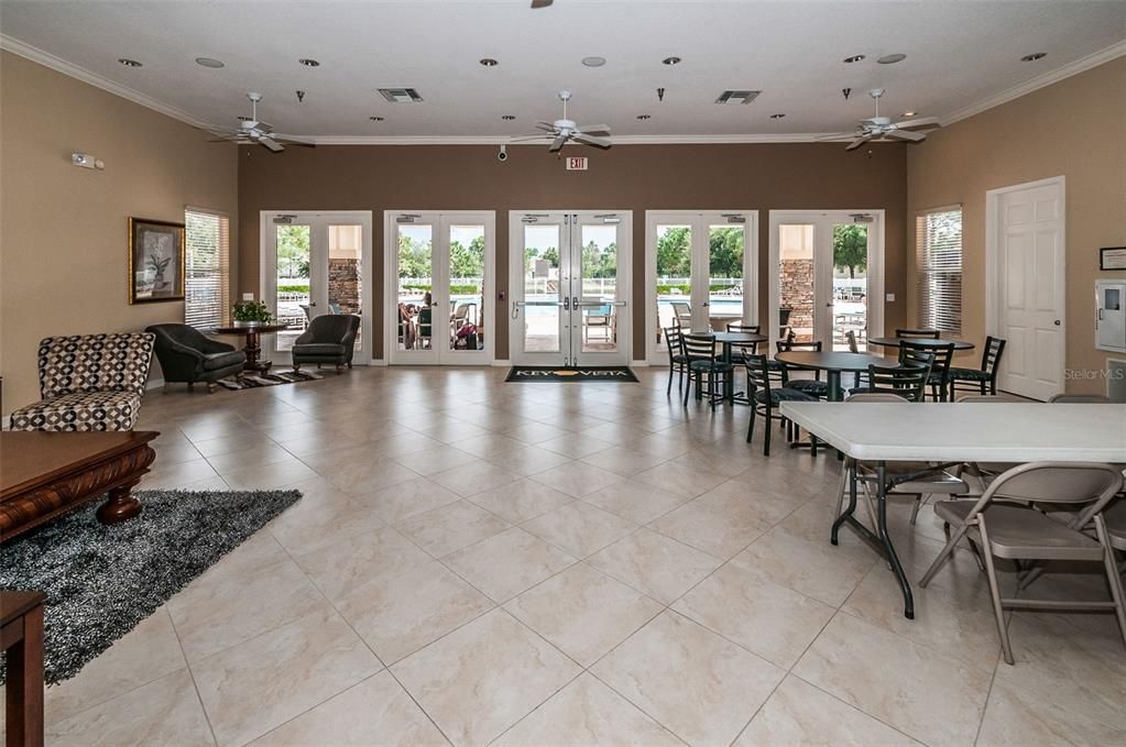 Dining room, Interior, Recessed Lighting