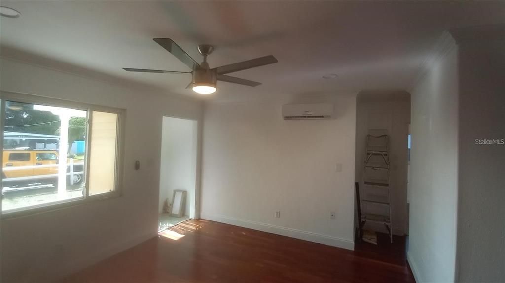 Empty room, Interior, Wood Texture Flooring