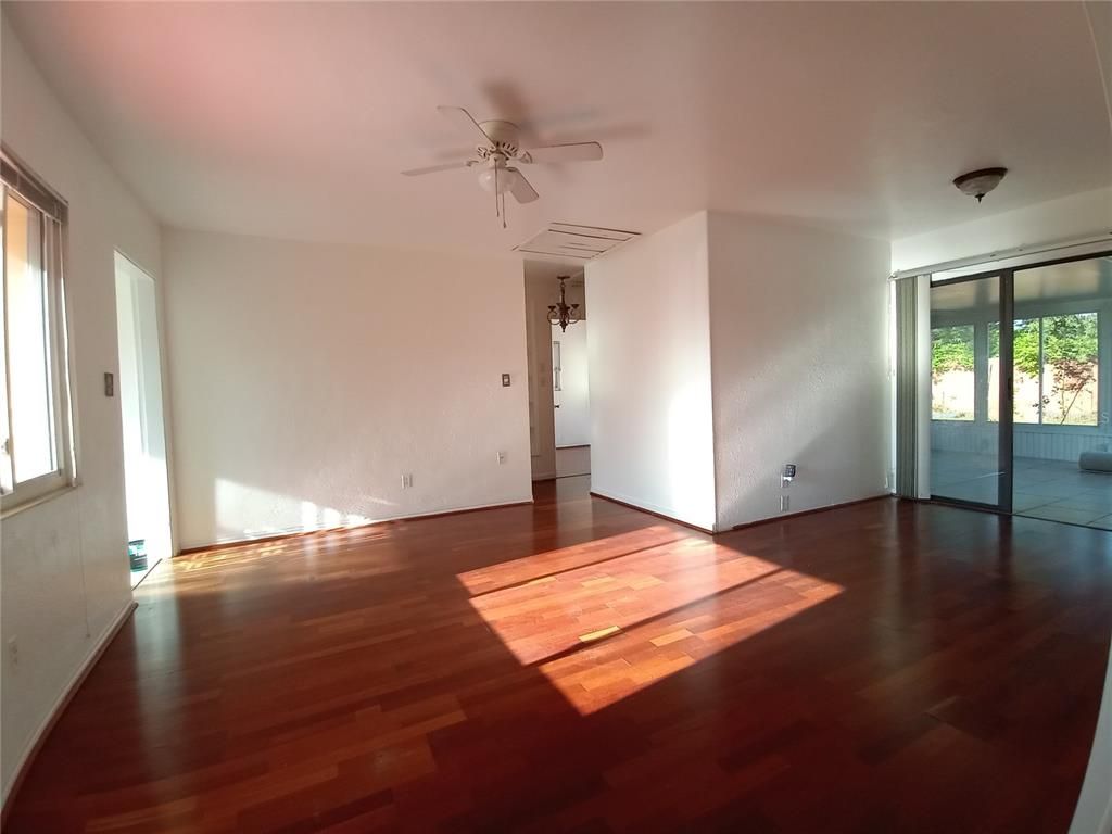 Empty room, Interior, Wood Texture Flooring