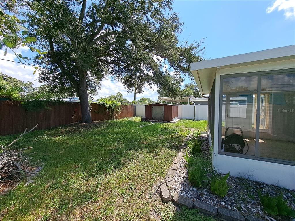 Backyard, Exterior