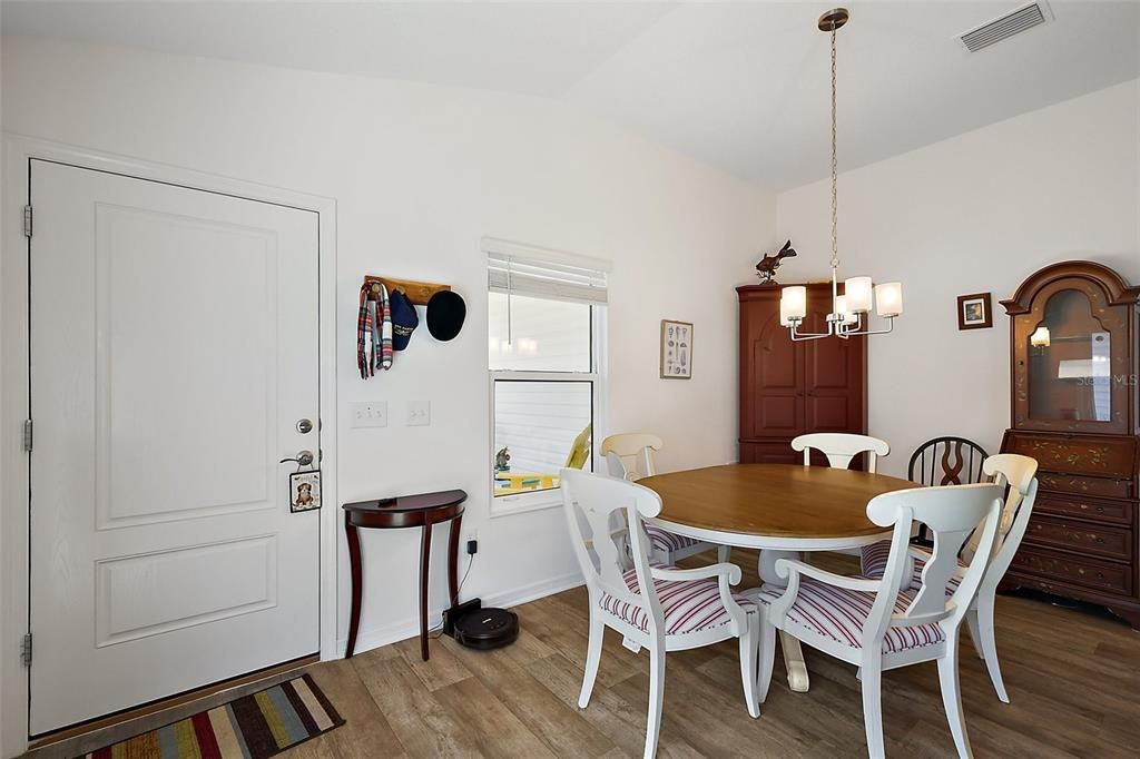 Chandelier, Dining room, Interior, Pendant Lights, Wood Texture Flooring