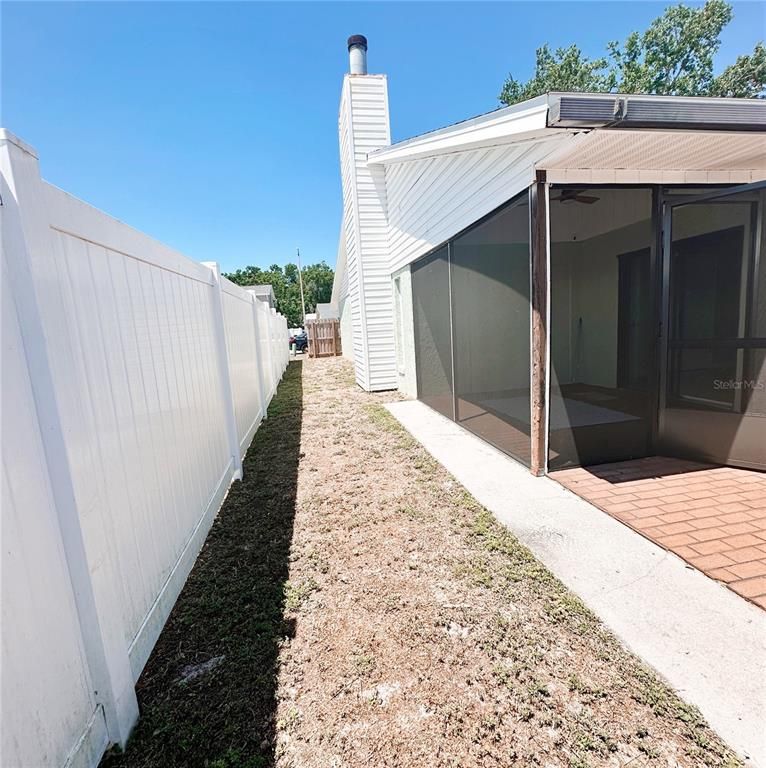 Backyard, Exterior