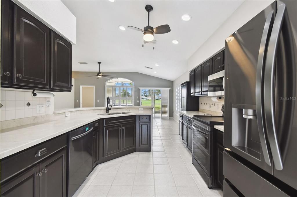 Interior, Kitchen, Recessed Lighting