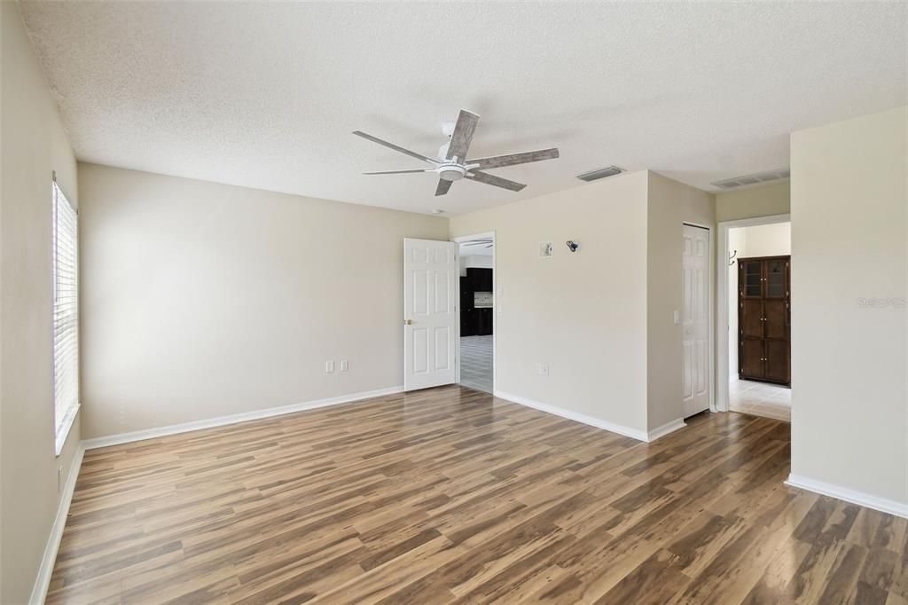 Empty room, Interior, Wood Texture Flooring
