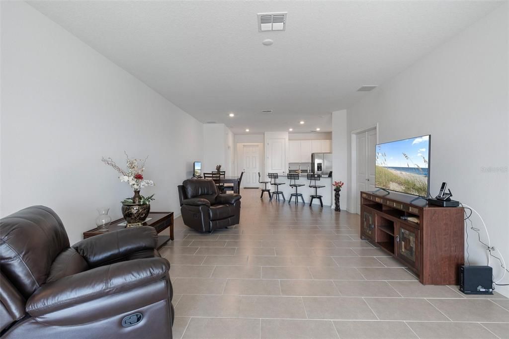 Interior, Kitchen, Living room, Recessed Lighting, Stainless Steel Appliances