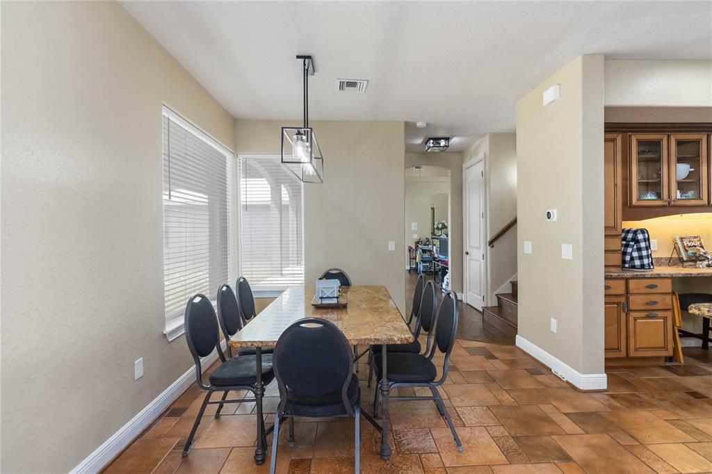 Dining room, Interior, Pendant Lights