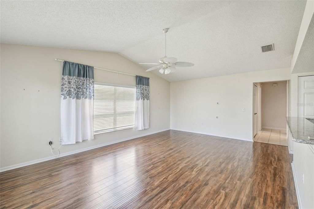 Empty room, Interior, Wood Texture Flooring