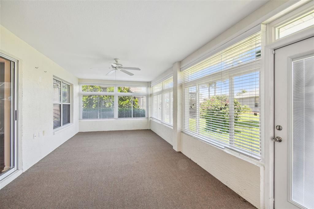 Empty room, Interior, Sun Room