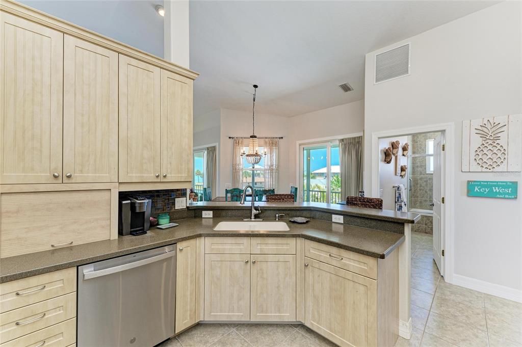 Dining room, Interior, Kitchen, Pendant Lights