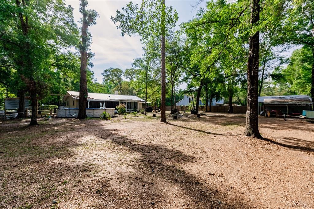 Backyard, Exterior