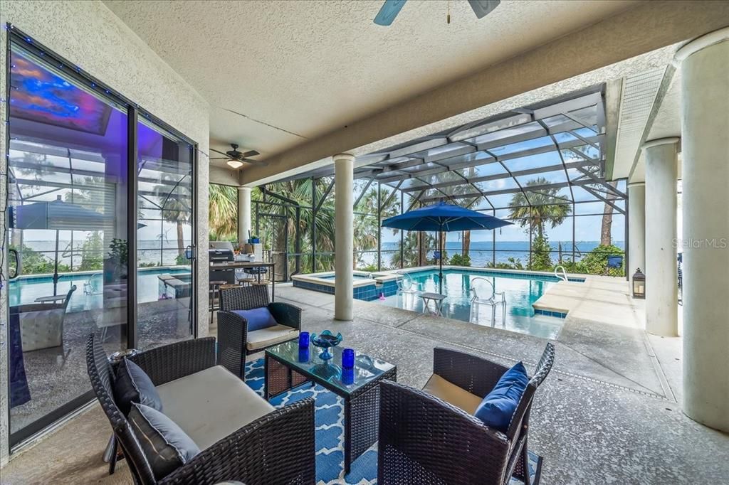 Glass Ceilings, Interior, Living room, Pool, Sun Room
