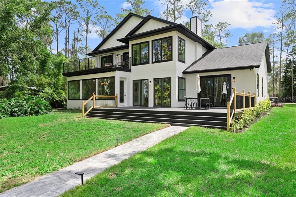 Backyard, Exterior, Facade, Farmhouse