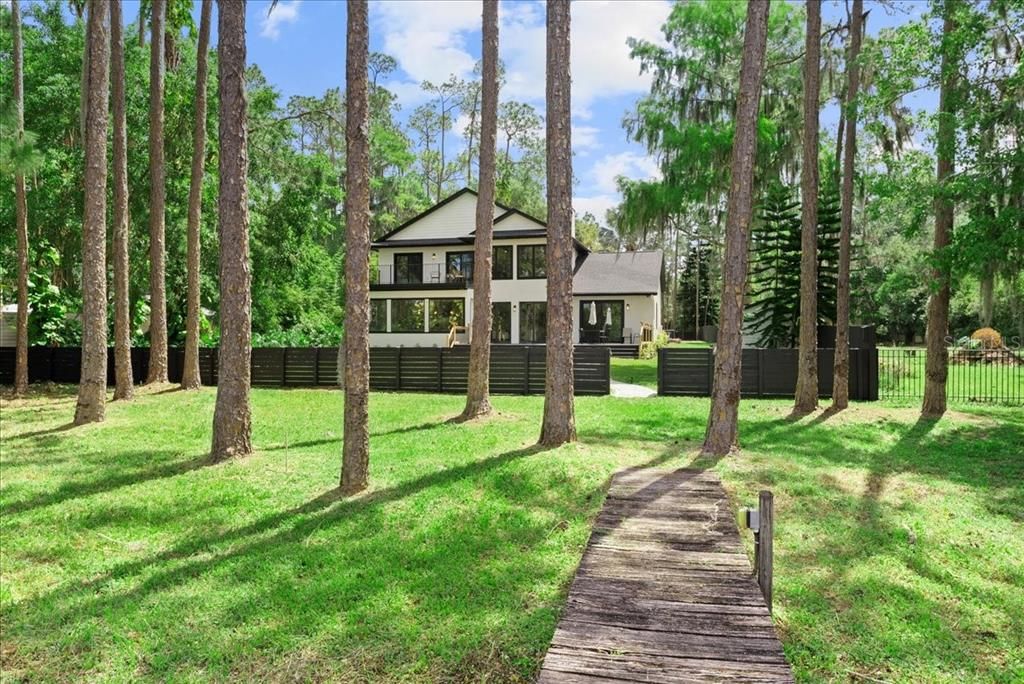 Backyard, Exterior