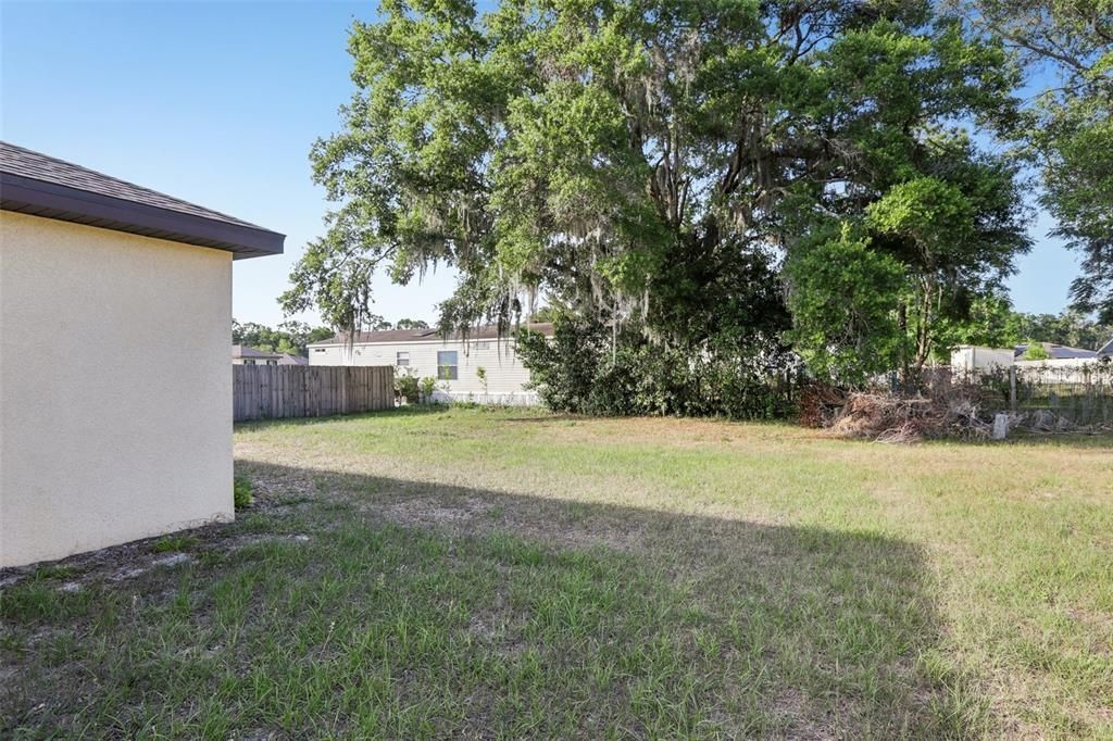 Backyard, Exterior