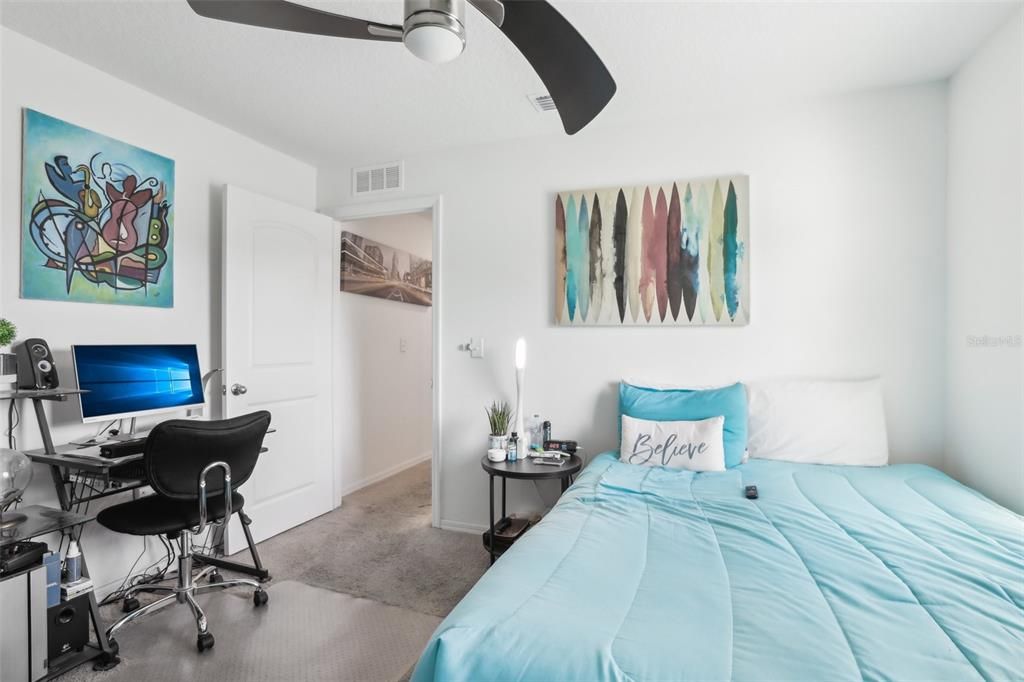 Bedroom, Home Office, Interior