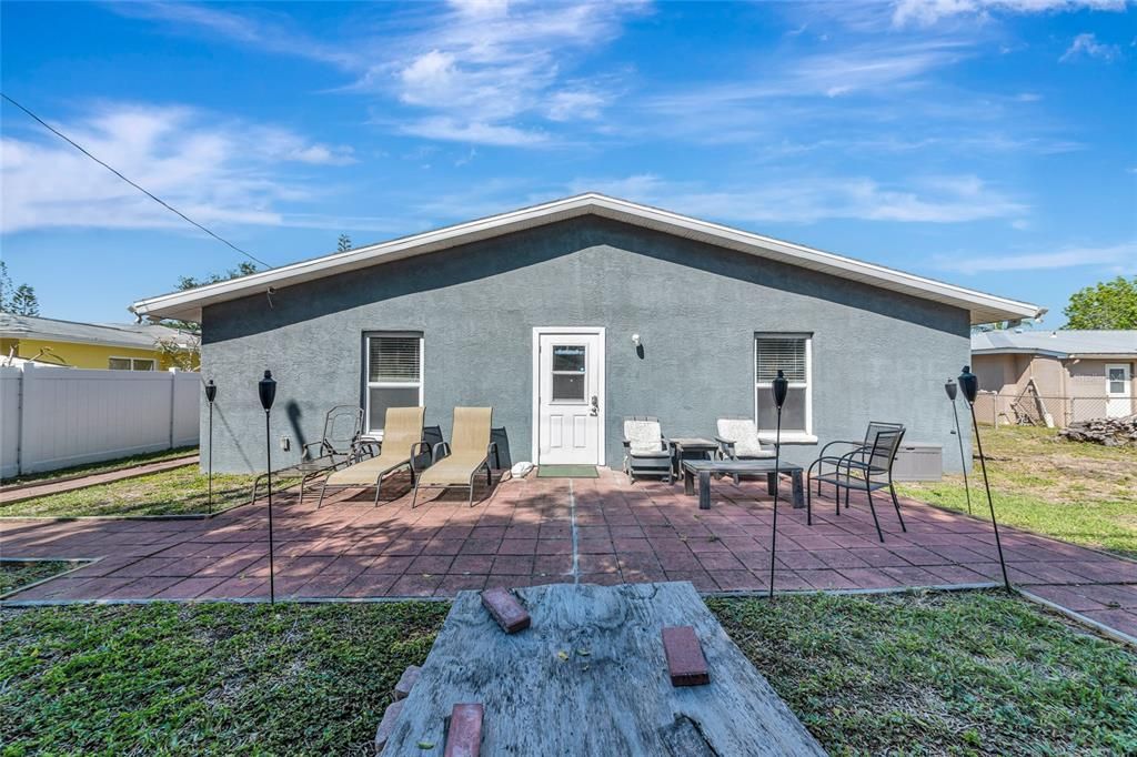 Backyard, Exterior